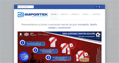 Desktop Screenshot of grupoimportek.com